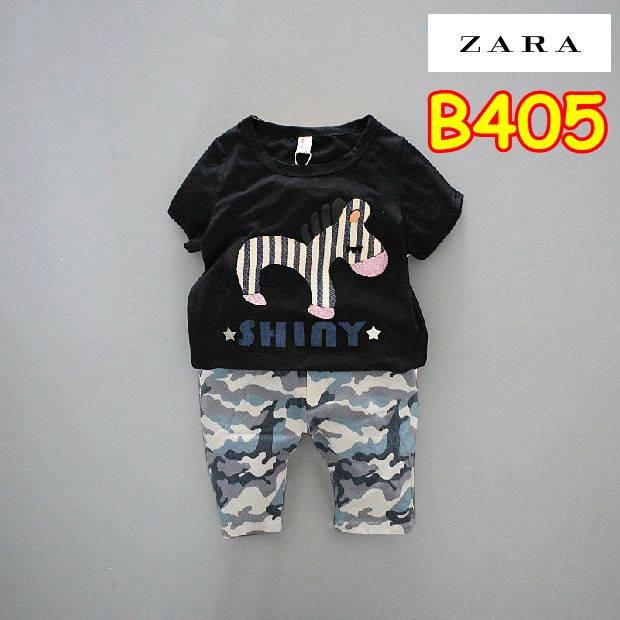 B405 SETELAN ANAK ARMY ZARA