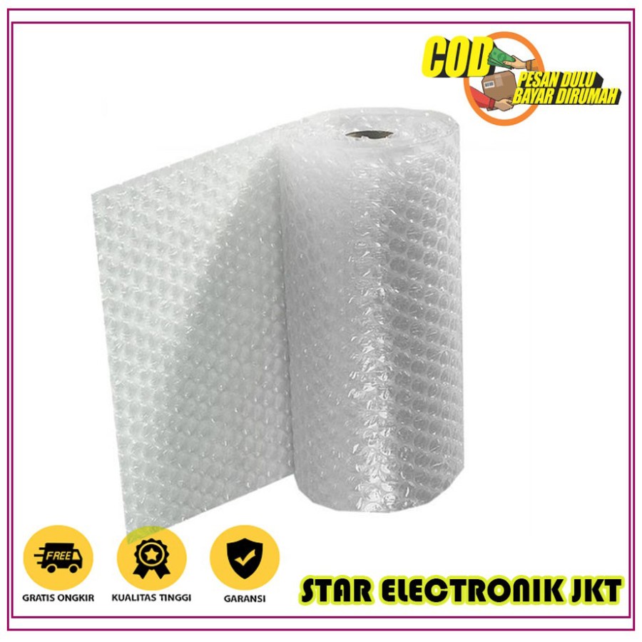 

EXTRA BUBLE WRAP TAMBAHAN PACKING AGAR LEBIH AMAN