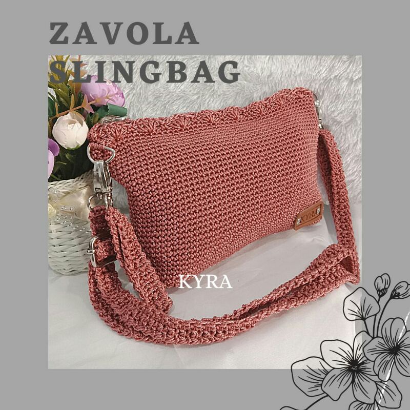 TAS RAJUT TALI PANJANG / TALI PENDEK