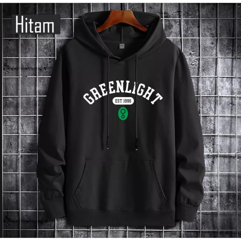 Jaket Hoodie GREENLIGHT Distro Bandung | Sweater Pria &amp; Wanita