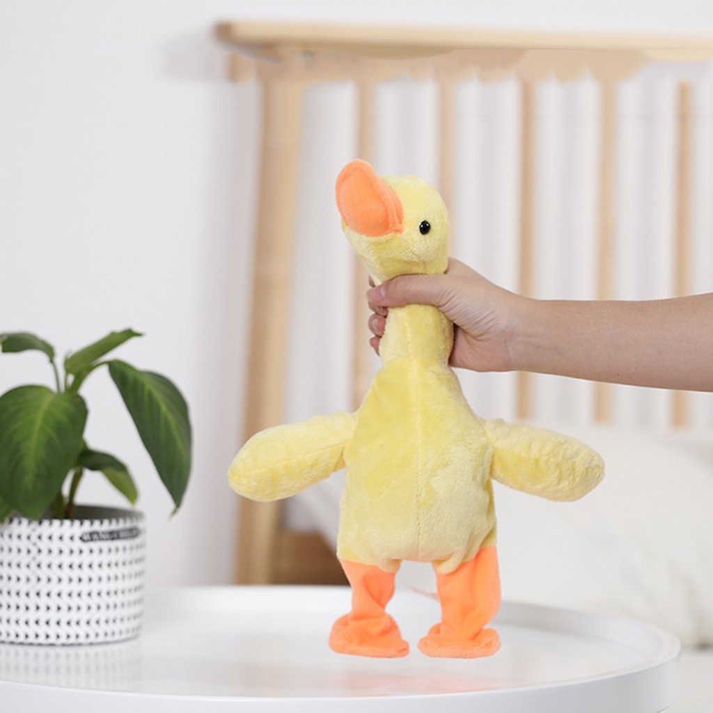 Walking Singing Duck Mainan Anak Boneka Bebek Meniru Suara dan Berjalan