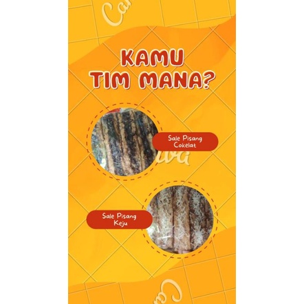 

Sale Pisang Varian Rasa Cokelat dan Keju Khas Purwokerto