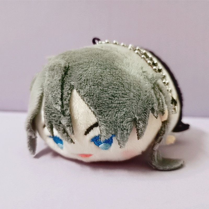 Cute Ensemble Stars Plush Doll Kawaii Cartoon Anime Plush Toys Cute Eichi Hibiki Wataru Keychain Bag Pendant Birthday Gift for Girls