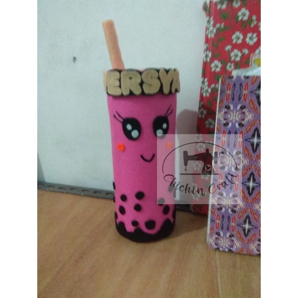 kerajinan tangan prakarya anak sekolah celengan dari barang beks