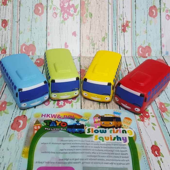 Squishy Tayo The Little Bus Licensed by HKW&JVN