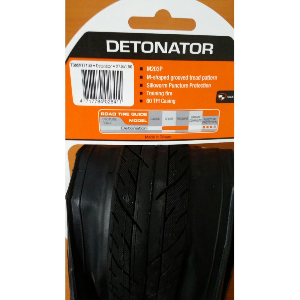 BAN LUAR MAXXIS DETONATOR 27.5 X 1.50 BLACK