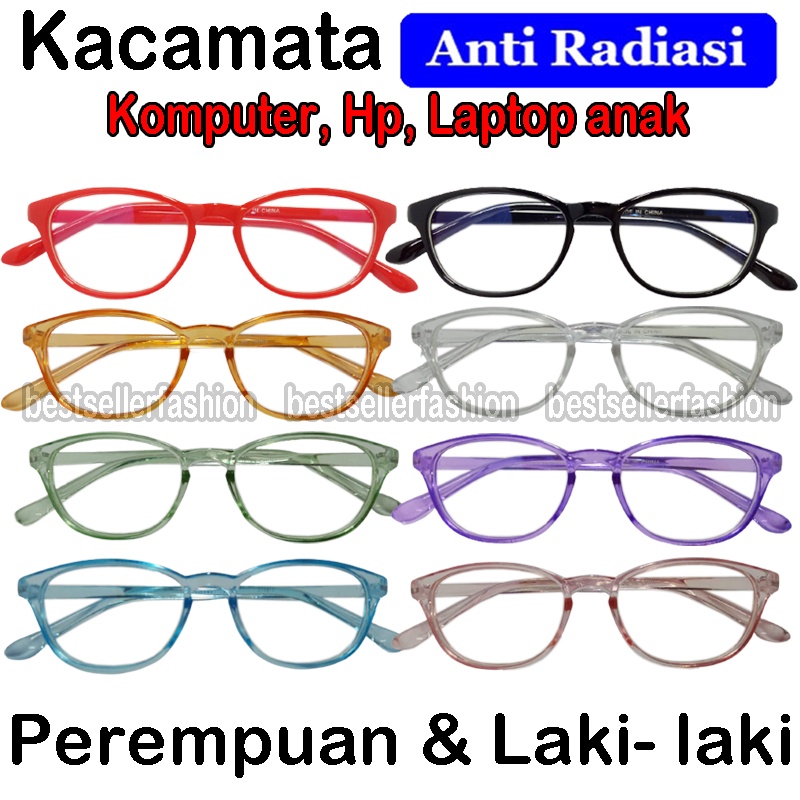 Kacamata anak anti radiasi layar komputer hp kaca mata anal lensa blue ligh bocking kids glasses blueray