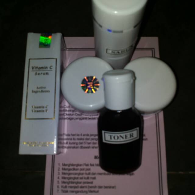 CREAM RACIKAN DOKTER UNTUK FLEK HITAM MEMBANDEL + SERUM VIT C