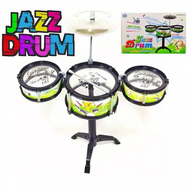 SH 1231 - Jazz Drum musik komplit mainan anak SH1231