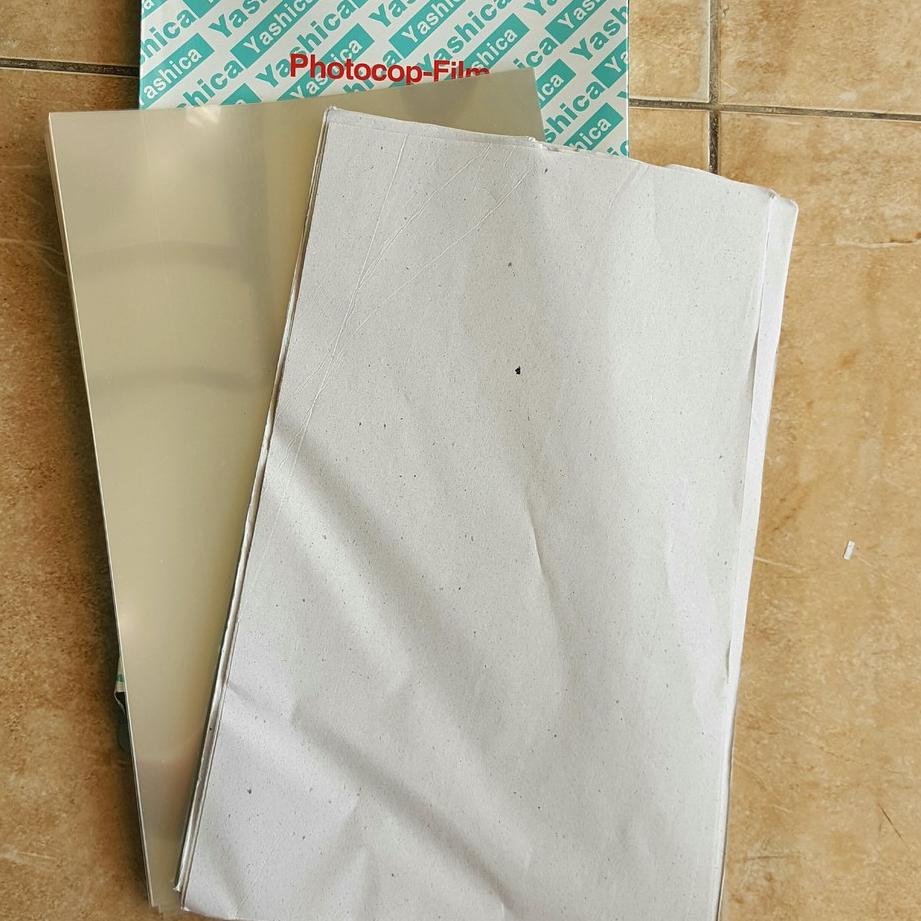 

[PRODUK ACMJJ] Plastik Mika Transparansi OHP Yashica ITC