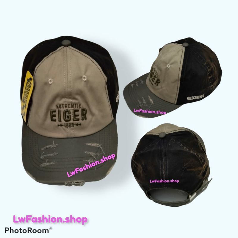 Topi semi impor robek Topi model Distro pria