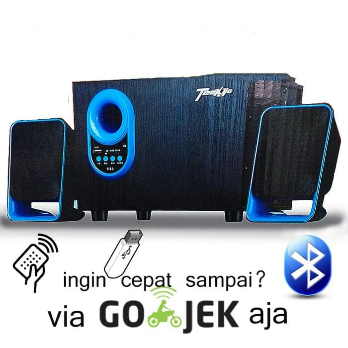 Speaker Bluetooth GMC 778B Teckyo / Speaker Multimedia