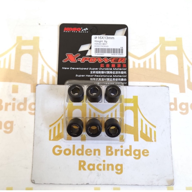ROLLER ROLER SET HONDA BEAT SCOOPY SPACY KARBU LAMA KVY KOSO Roller X POWER Beat Karbu KOSO Roller X