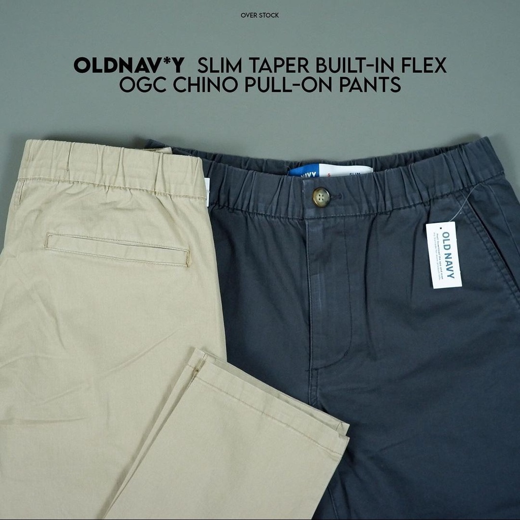 Oldnav*y Slim Taper Built-in Flex Ogc Chino Pull-on Pants