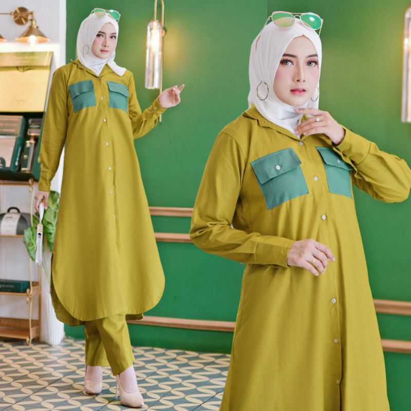 VELOVE SET PREMIUM. Baju Wanita, Dress, Atasan,Tunik, One Set, Setelan Wanita, Stelan Wanita, Celana