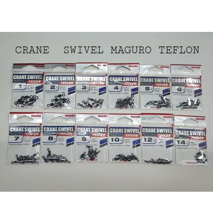 CRANE SWIVEL MAGURO TEFLON COATED