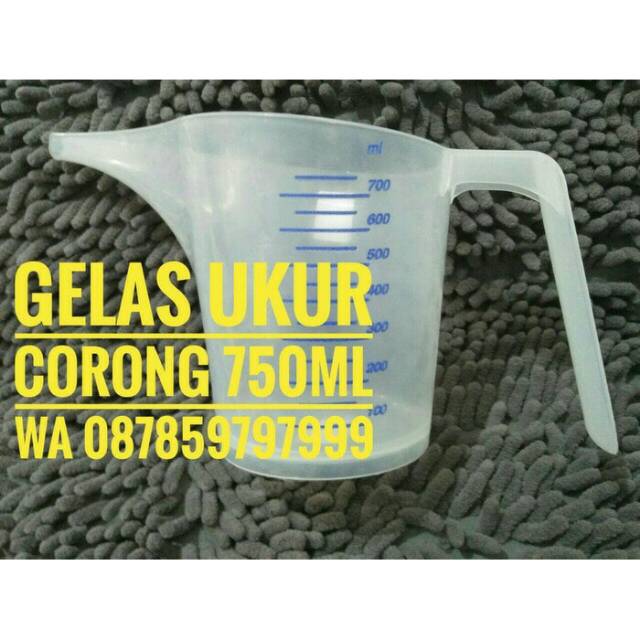 Jual Gelas Ukur Corong 1000ml And Gelas Takar Corong 750ml Gilbert Measuring Cup 1000 Ml 4479