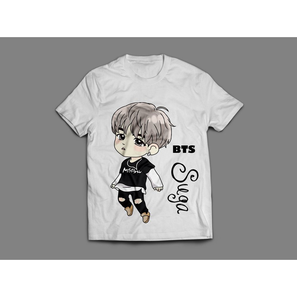 Kaos Sablon Bts Shopee Indonesia