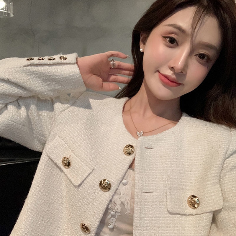 jaket korean style wanita XUELI Sydney plaid small fragrance coat women s sunscreen atasan jaket len