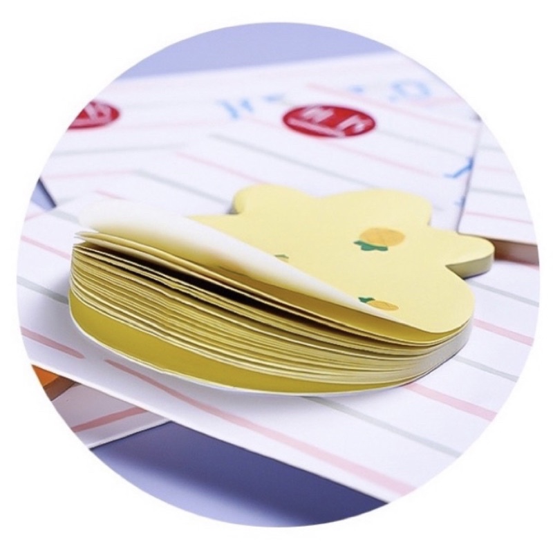 sticky note lucu memo bentuk buah buahan