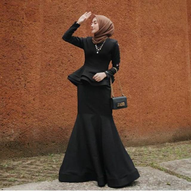 AZZURA DRESS BY NURAA LABEL |  DRESS WISUDA