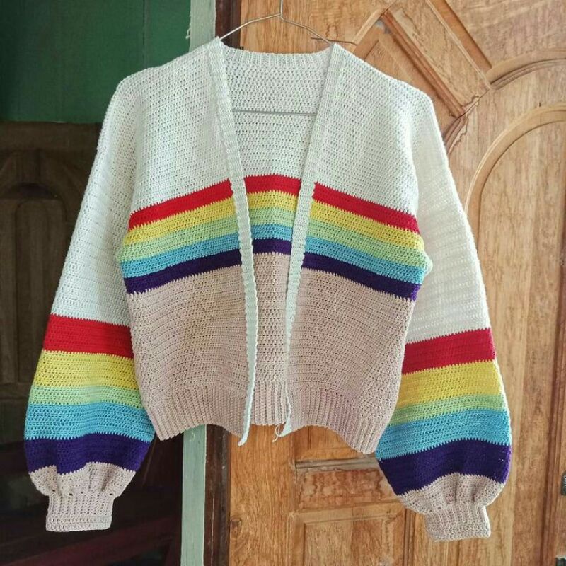CARDIGAN RAINBOW