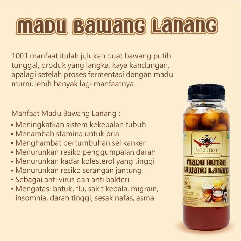 

Madu Bawang Lanang