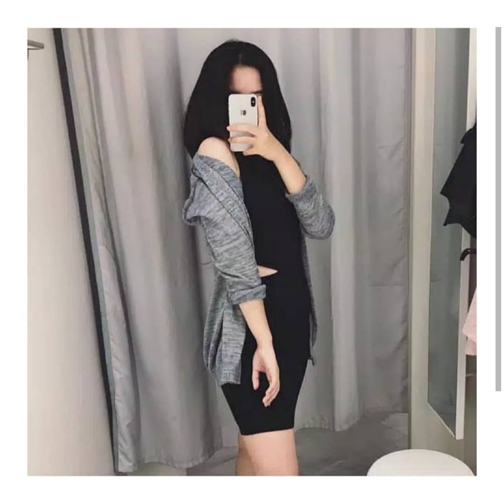 COD TWIST CARDIGAN RAJUT | KNITWEAR CARDIGAN RAJUT BERSIHKA | CARDIGAN RAJUT