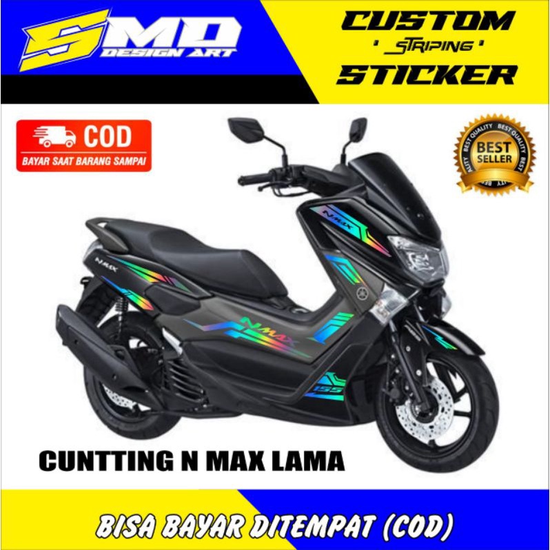 CUTTING STICKER NMAX LAMA / STIKER NMAX OLD 1