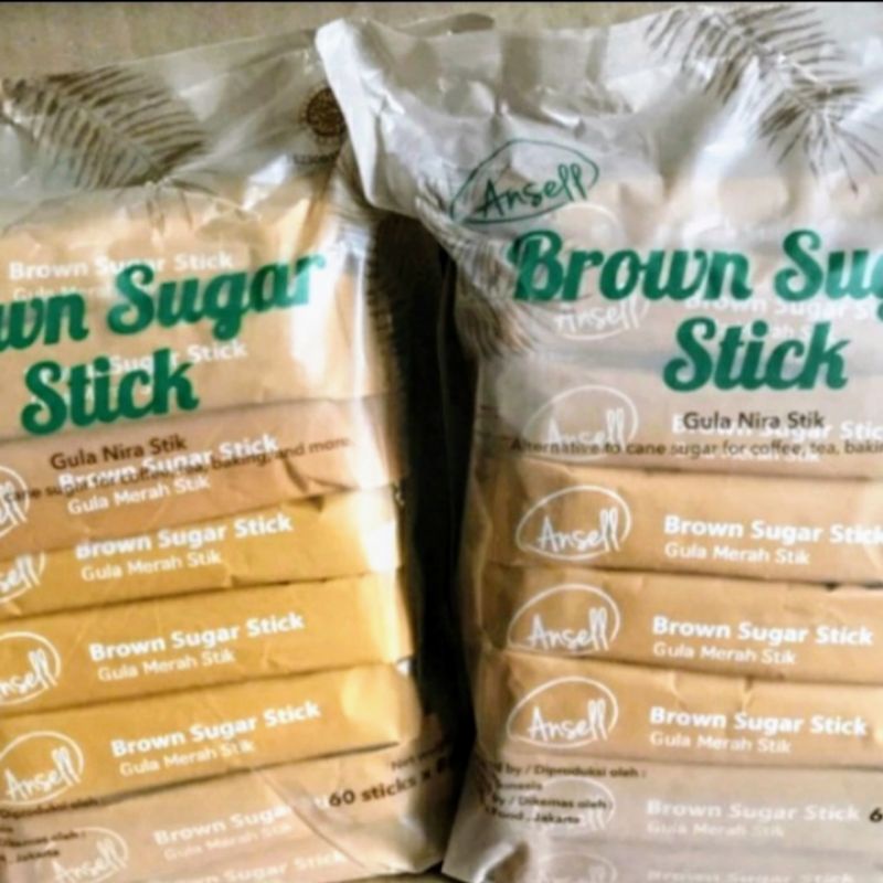 

Ansell brown sugar stick gula merah 8 gr 30 STICK !!!