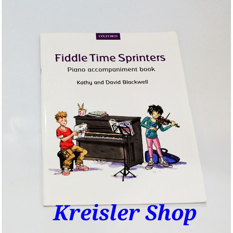 Piano Accompaniment book for Fiddle Time Sprinters Buku iringan piano