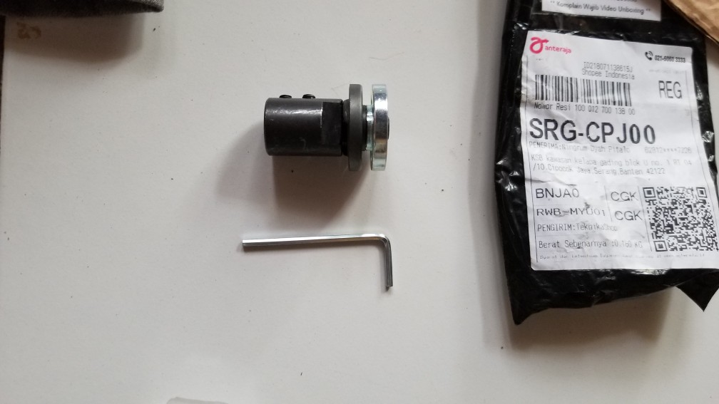 Diy Sparepart Satuan Mandrel Gerinda Table Saw Mandrel M10 Kunci Pas Kunci Gerinda Mur Gerinda