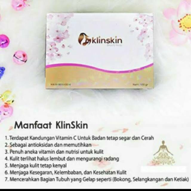KLINSKIN BEAUTY SOAP ORIGINAL SABUN KLINSKIN PEMUTIH KULIT