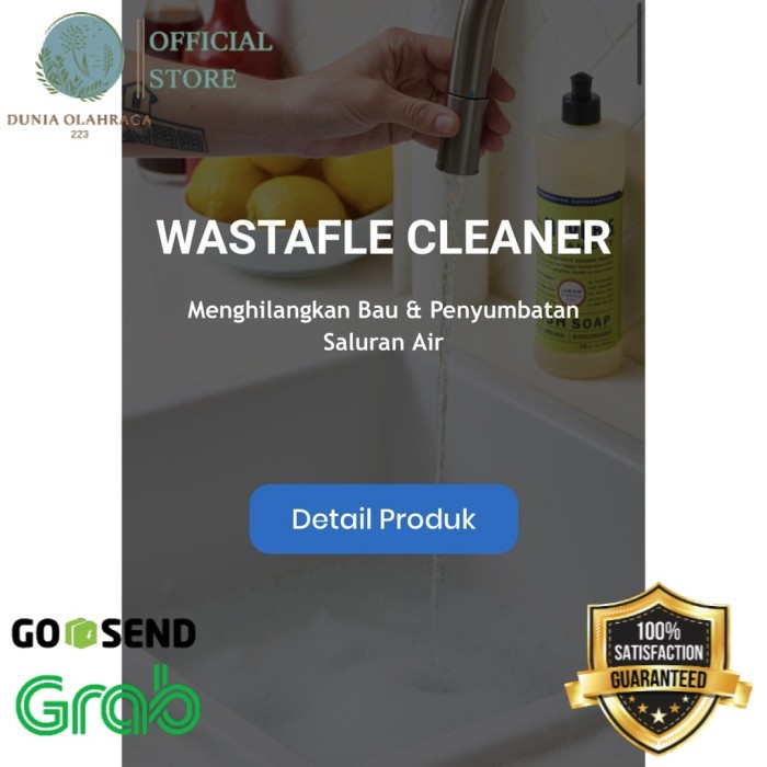 BAROKAH GAMIS GARANSI 1 BULAN KERUSAKAN BEST SELLER Wastafle Cleaner New
