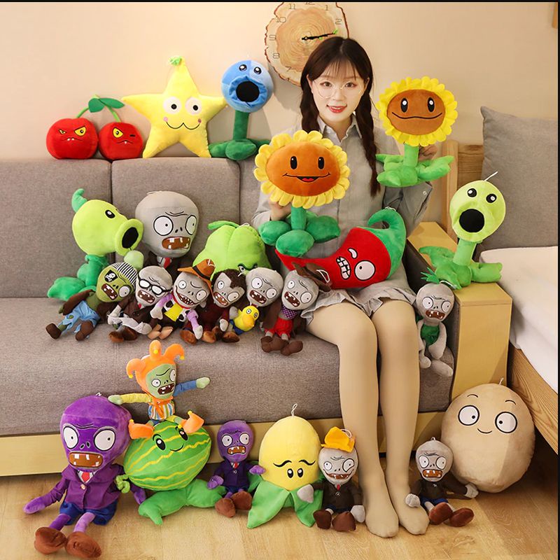 30cm PLANTS vs. ZOMBIES Kids Game Soft Stuffed Doll Birthday Gift