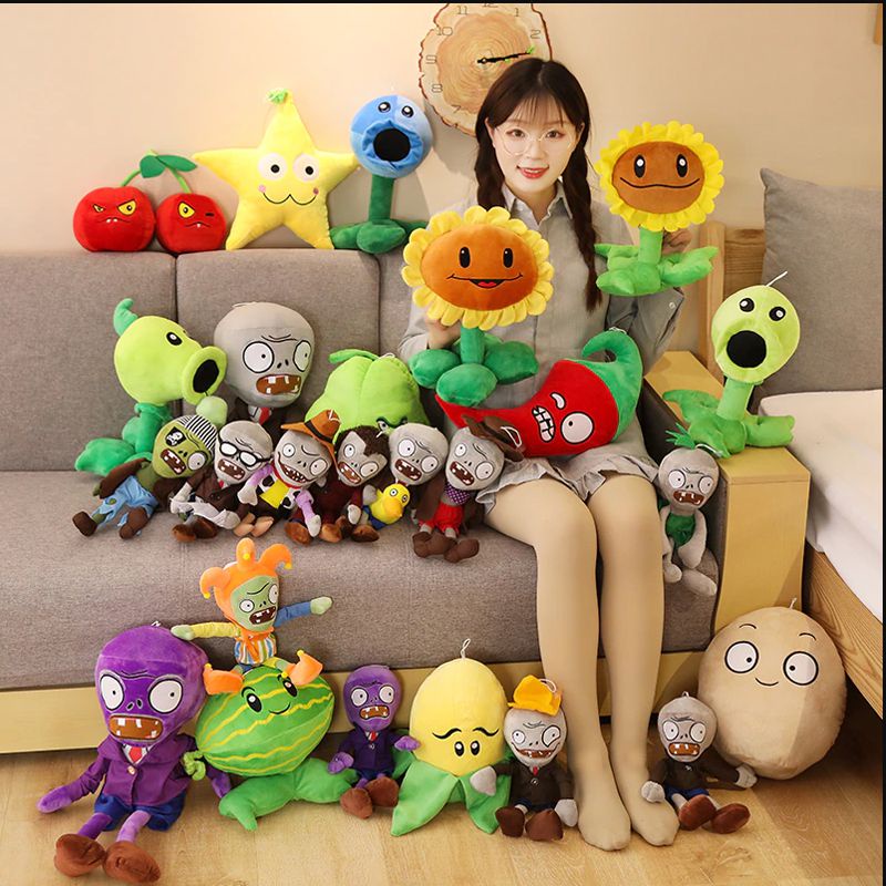 30cm PLANTS vs. ZOMBIES Kids Game Soft Stuffed Doll Birthday Gift