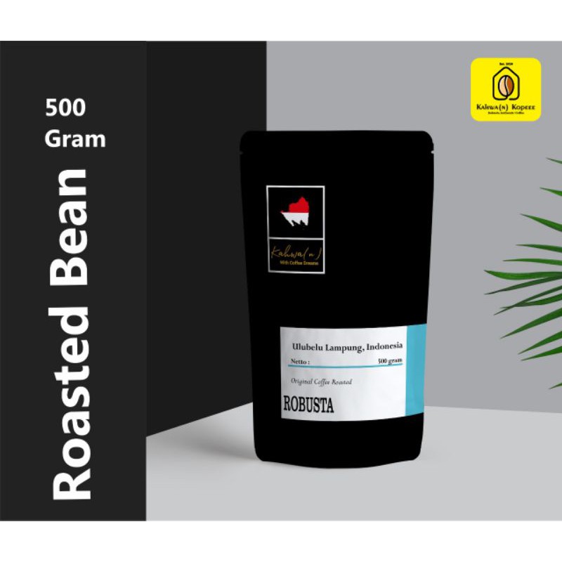 

KOPI BUBUK ROBUSTA LAMPUNG ULUBELU | KOPI HITAM ASLI ROASTING KEMASAN 500 GRAM