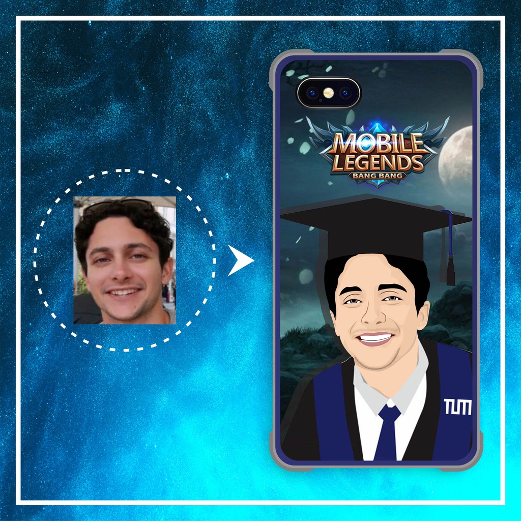 CASE CUSTOM FOTO MOBILE LEGEND | VIVO | OPPO | XIAOMI