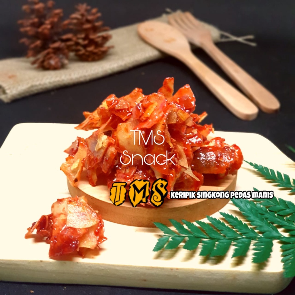 

TMS Snack KERIPIK singkong lengket pedas manis 250 gram