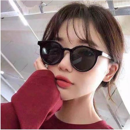 BRGUNIK Kacamata Korea Fashion Versi Baru Kacamata Retro Bingkai Putaran Kata Murah Import R178