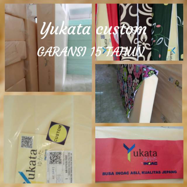 YUKATA CUSTOM kasur busa inoac tebal 15 cm
