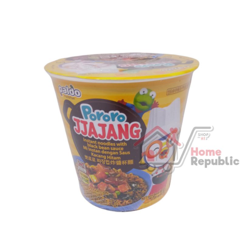 PORORO JJAJANGMYUN 65GR JAJANGMEN JAJANGMYEON CHAJANG MIE ANAK INSTAN