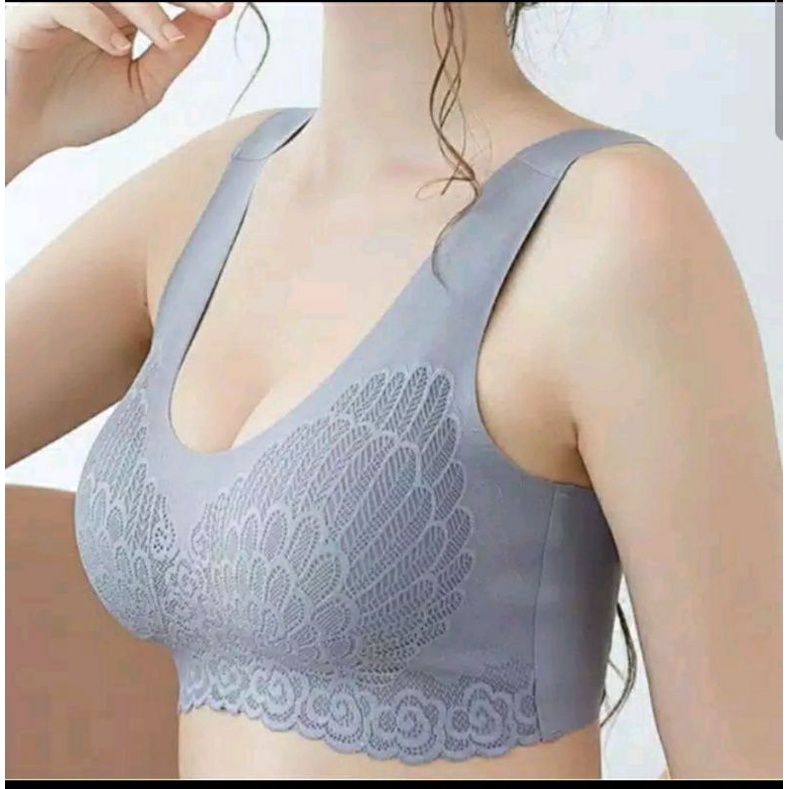 Push Up Bra Import Premium/Seamless Bra/Tanpa Kawat/Full Cup/Nyaman di pakai/Anti Kendor/Size M - XXL