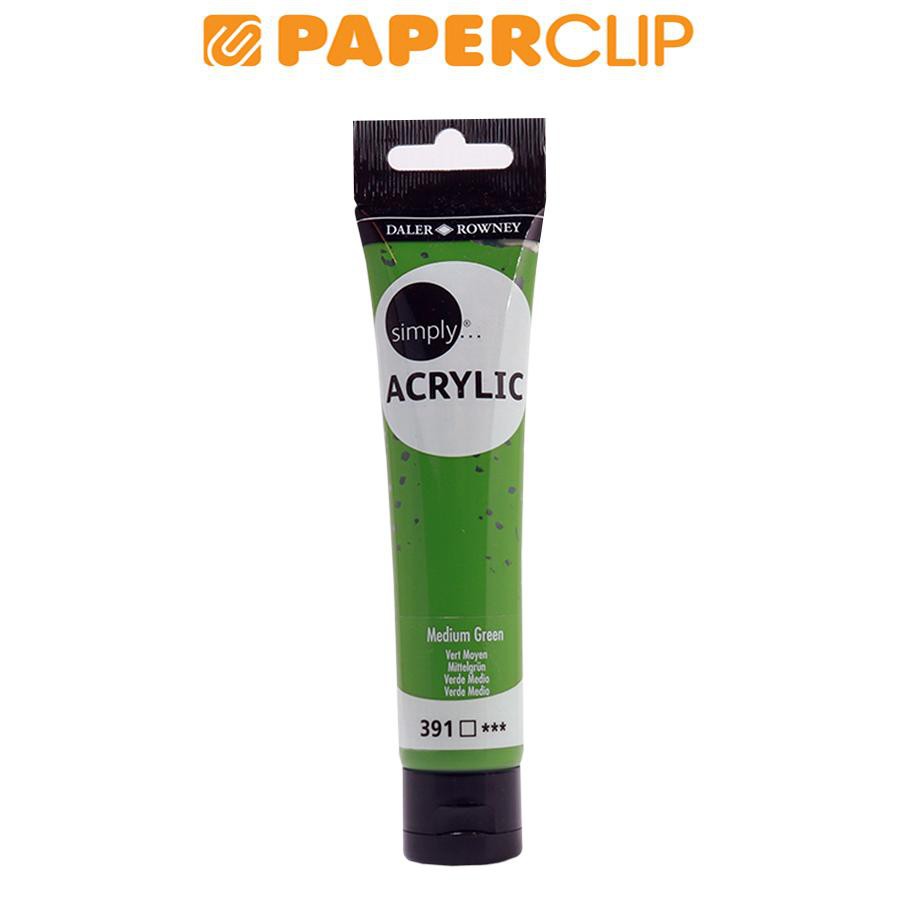 

ACRYLIC COLOR SIMPLY 75ML SL MEDIUM GREEN