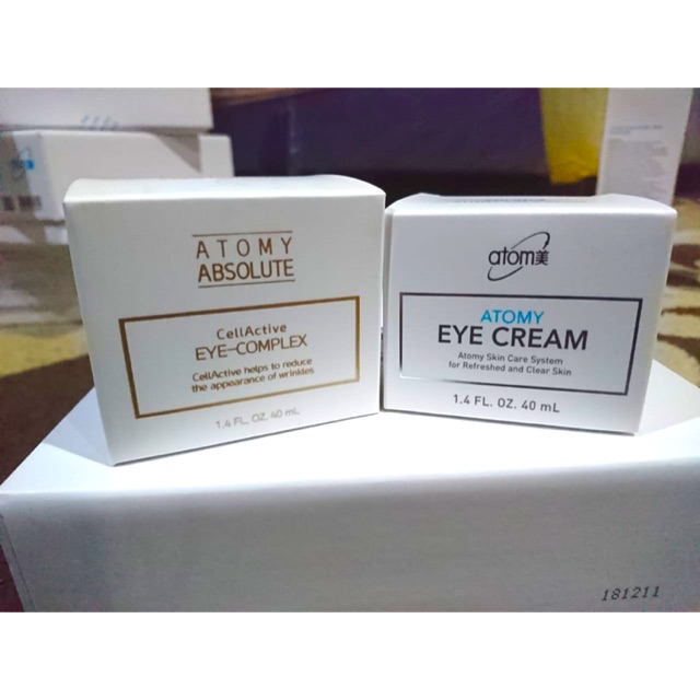 Atomy Eye Cream dan Eye Complex