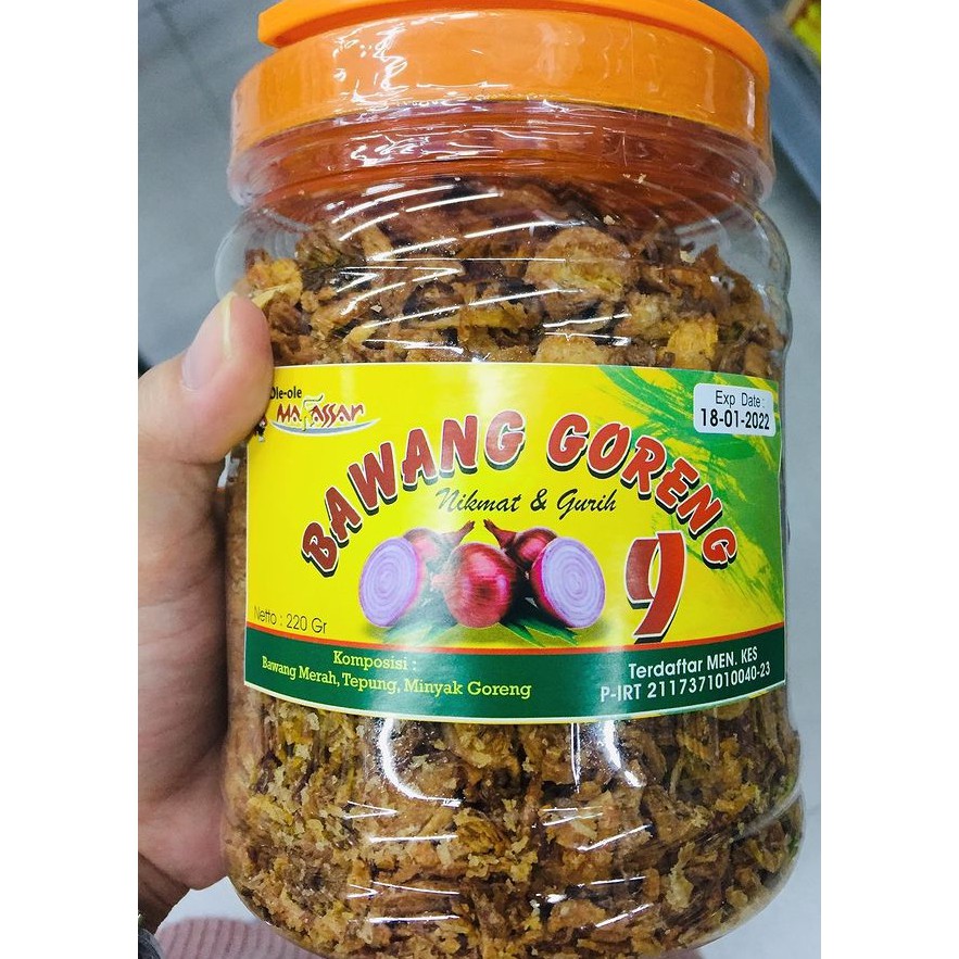 

BAWANG GORENG KHAS MAKASSAR 220GR