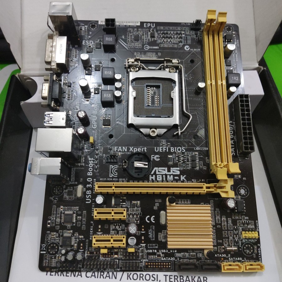 MAINBOARD ASUS 1150 DDR3