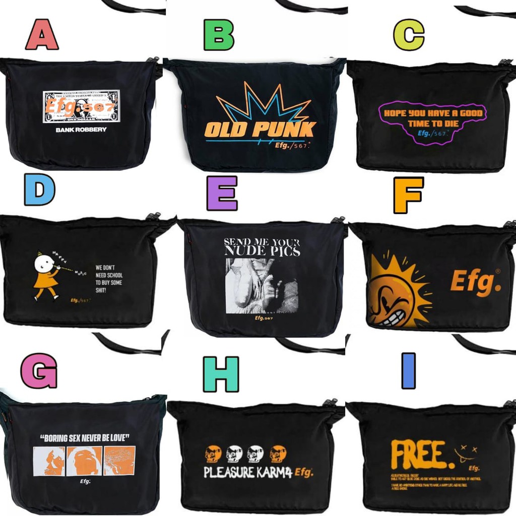 SLING BAG EFG TAS SELEMPANG EFG