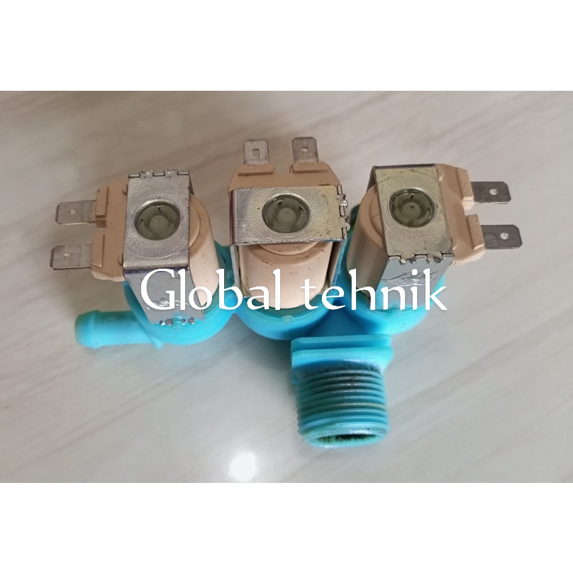 SLONOID  SELENOID MOTOR WATER INLET VALVE MESIN SAMSUNG CUCI 1 TABUNG WA95J5710SG