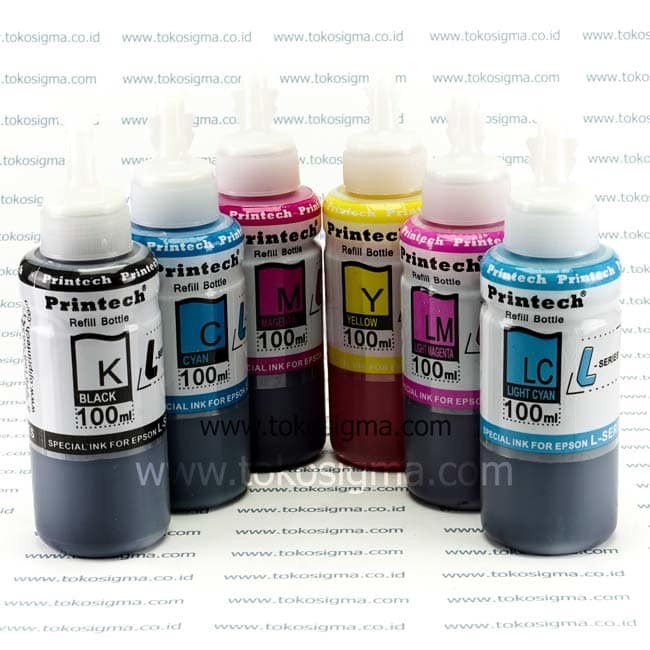 PRINTECH REFILL INK BLACK FOR EPSON L100 L200 L300..L800 M100 M200